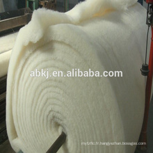 La meilleure qualité a lavé la natte de laine mérinos lavée / ouate pour le matelas / les textiles de maison